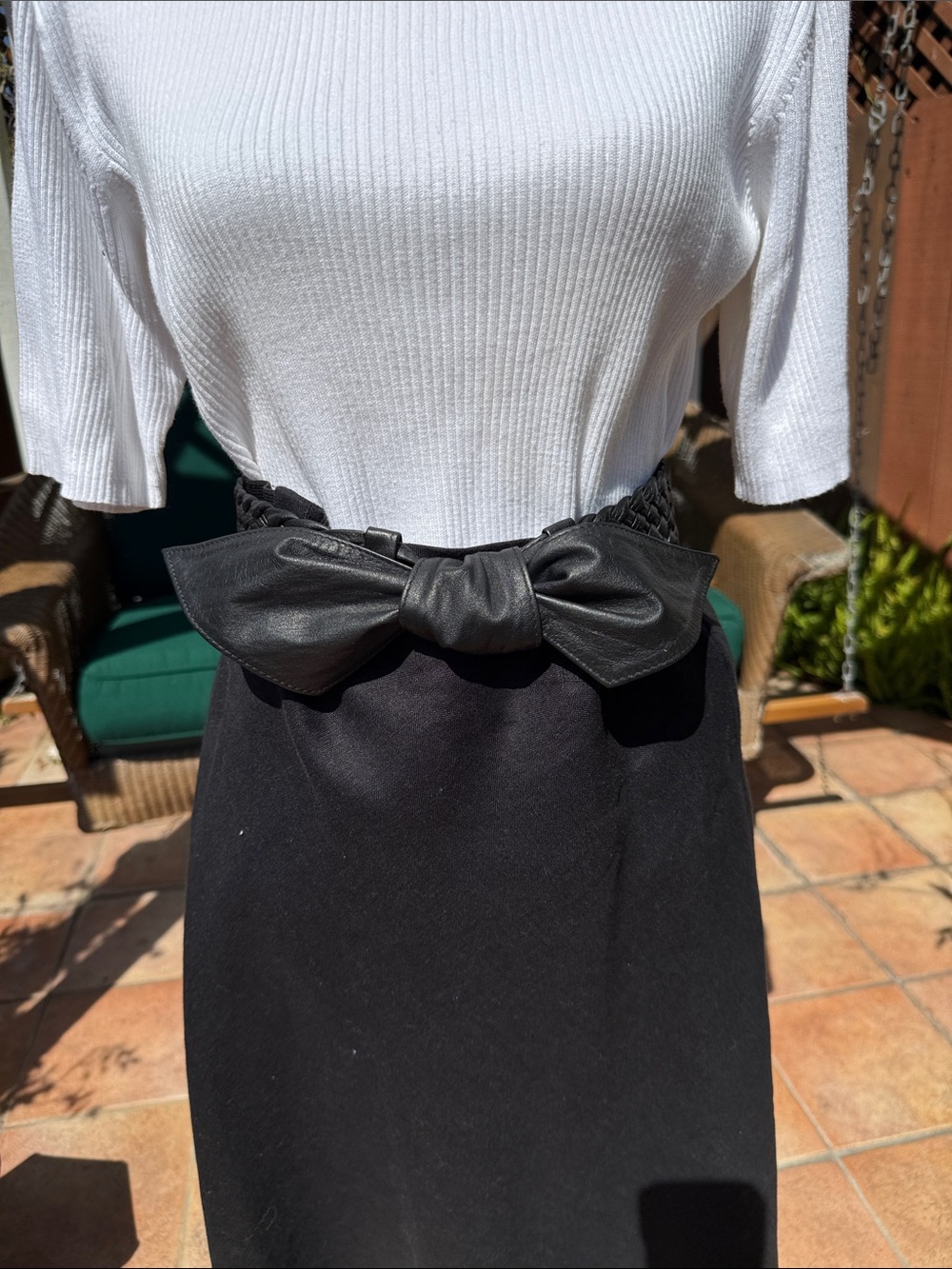 Braided Leather Belt